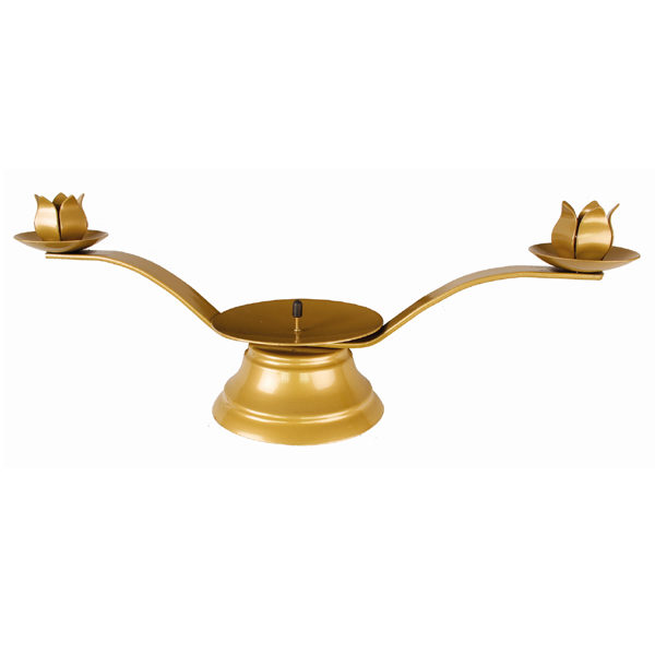 Gold Wedding Candle Holder