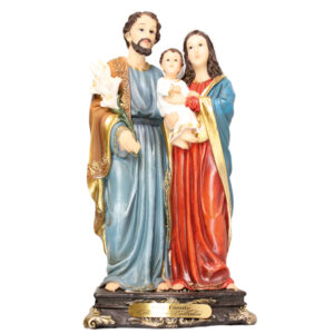 Holy Family Florentine 8" Resin Statue