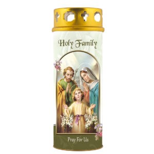 Holy Family Windproof Candle 6.5" (5 Pack)