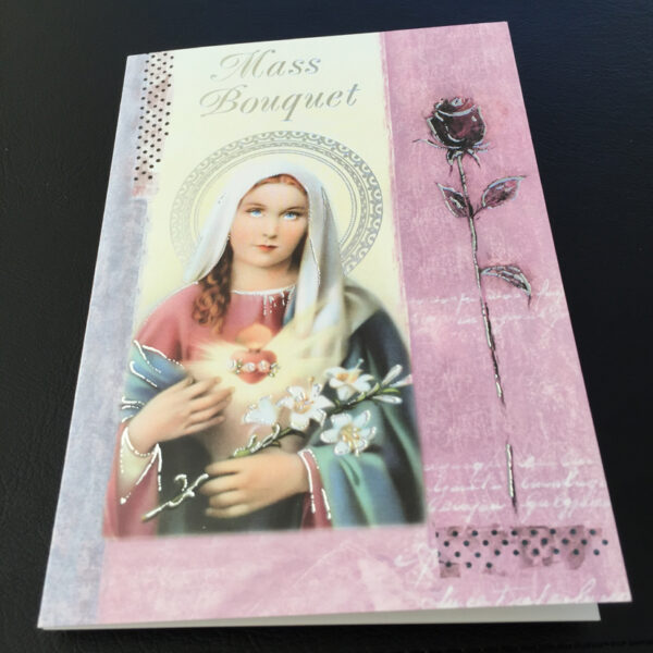 Mass Bouquet Card Pack of 5 (Set 2A) - Image 2