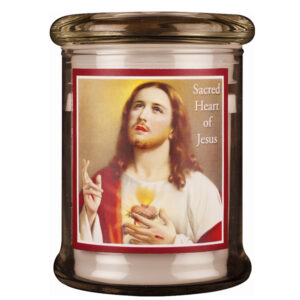 Sacred Heart of Jesus LED Candle