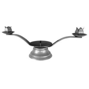 Silver Wedding Candle Holder