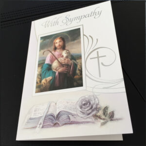 Sympathy Mass Card Pack of 5 (Set 1B)