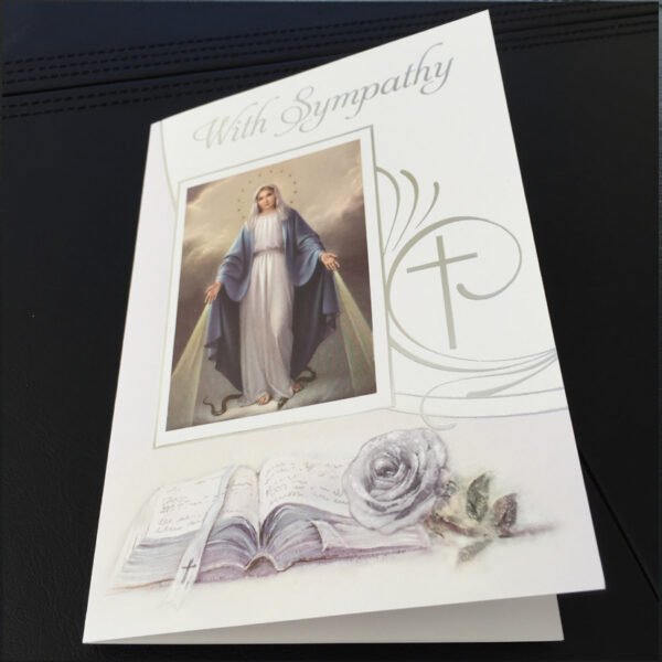 Sympathy Mass Card Pack of 5 (Set 1B) - Image 2