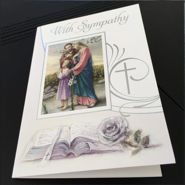 Sympathy Mass Card Pack of 5 (Set 1B) - Image 3