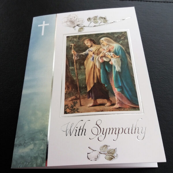 Sympathy Mass Card. Missionaries of the Sacred Heart. Mscmissions.ie