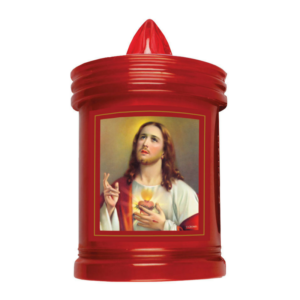 4” Sacred Heart Grave Light