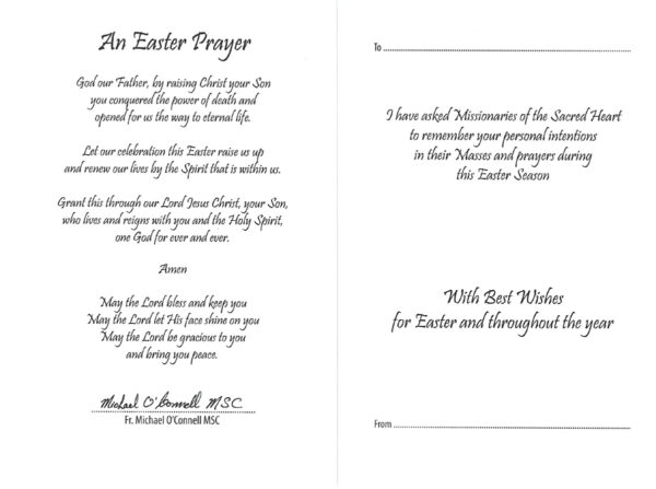 Easter Mass Card - 2 - Image 2
