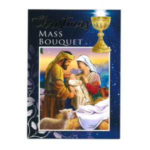 Christmas Mass Bouquet Card