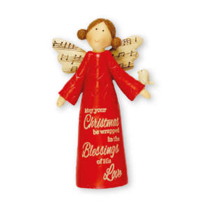 4” Resin Message Angel - Blessings of His Love