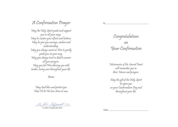 Confirmation Mass Card 1 - Image 2