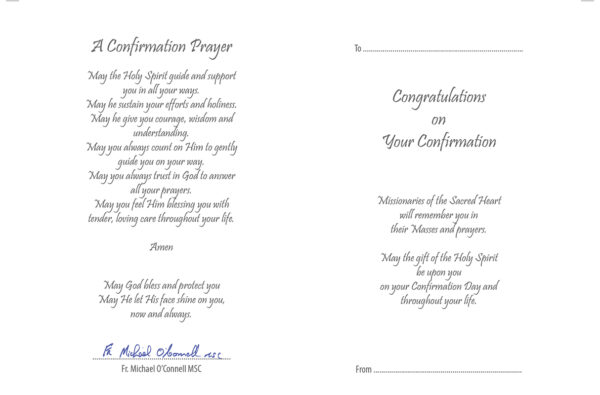 Confirmation Mass Card 2 - Image 2