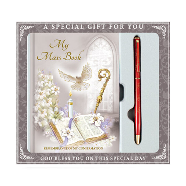 Confirmation Gift Set - Mass book & Pen