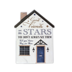 Porcelain Plaque : Good Friends
