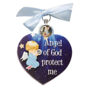 Wood Plaque Guardian Angel
