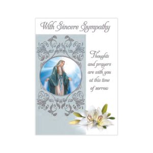 Religious Sympathy Mass Card