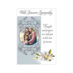 Religious Sympathy Mass Card